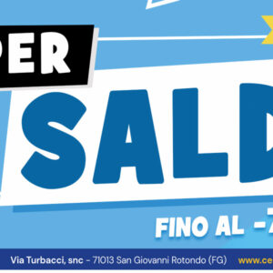 Super SALDI al Centro I Mandorli!!!
