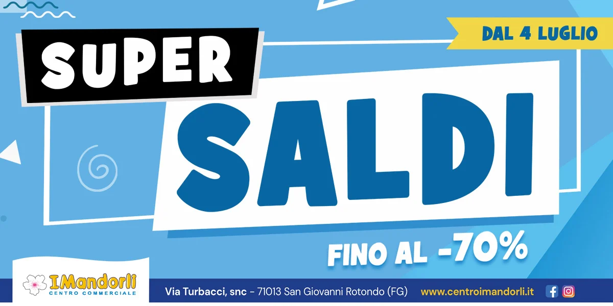 Saldi imperdibili al Centro - slider